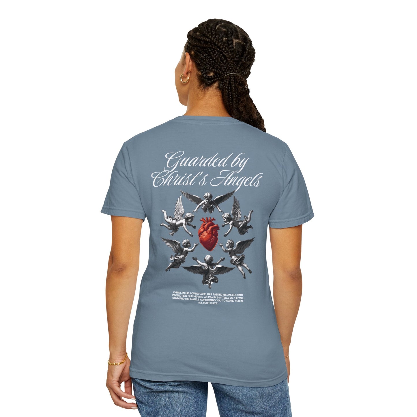 Christ's Embrace Women's Ring Spun Cotton T-Shirt - Faith, Can Apparel