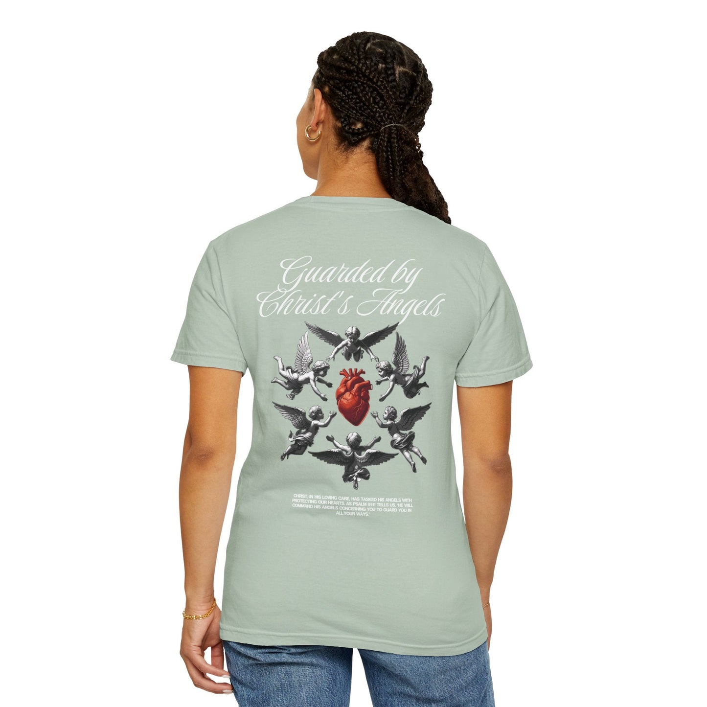 Christ's Embrace Women's Ring Spun Cotton T-Shirt - Faith, Can Apparel