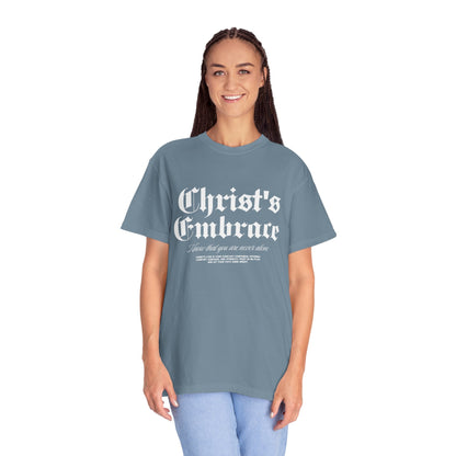 Christ's Embrace Women's Ring Spun Cotton T-Shirt - Faith, Can Apparel