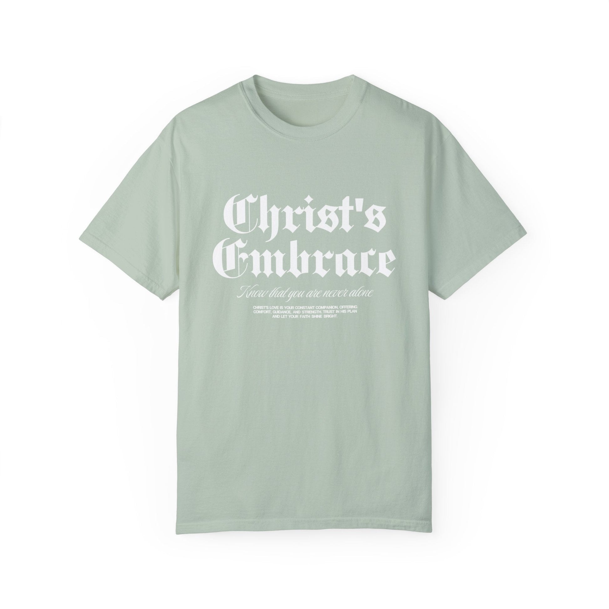 Christ's Embrace Women's Ring Spun Cotton T-Shirt - Faith, Can Apparel