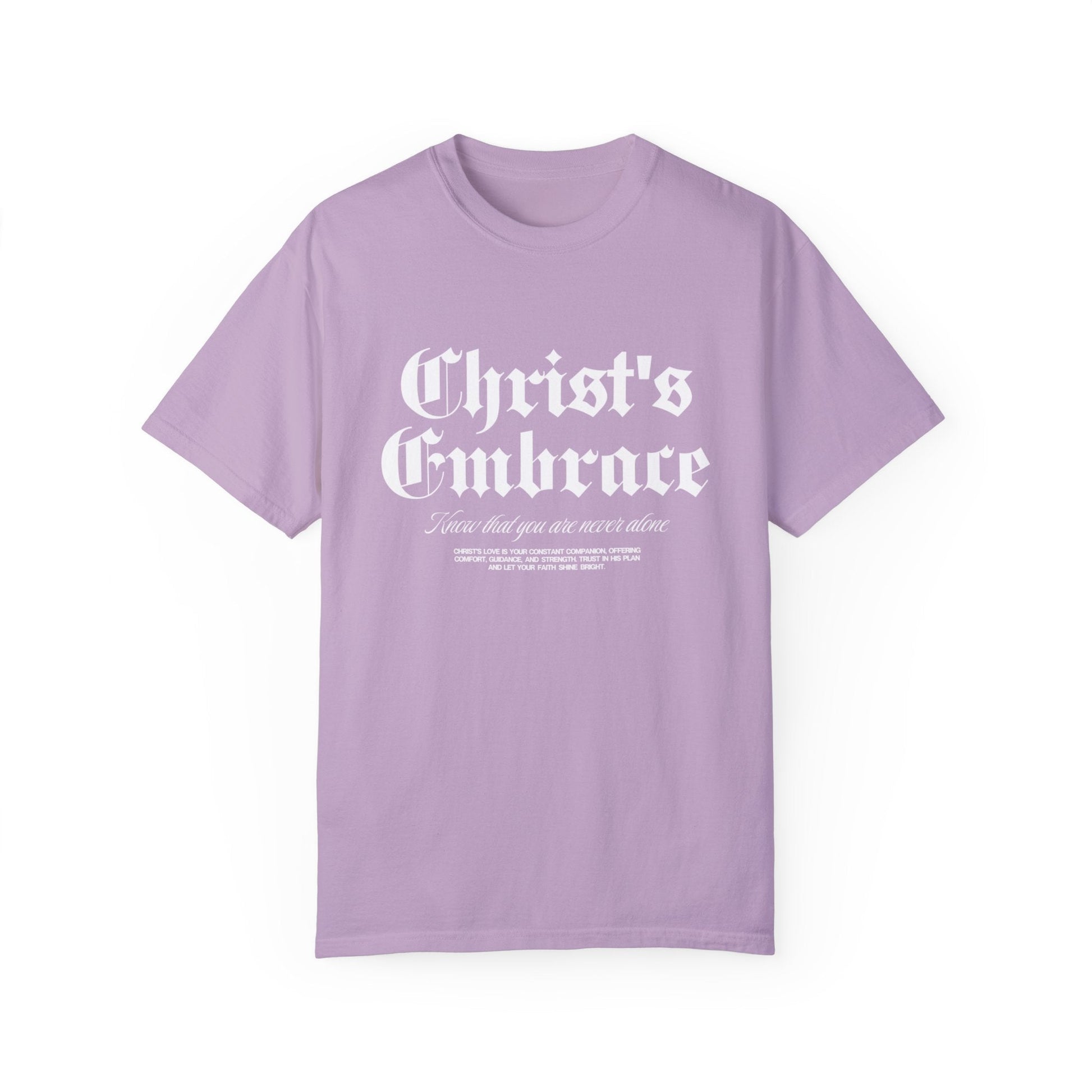 Christ's Embrace Women's Ring Spun Cotton T-Shirt - Faith, Can Apparel