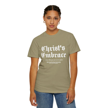 Christ's Embrace Women's Ring Spun Cotton T-Shirt - Faith, Can Apparel