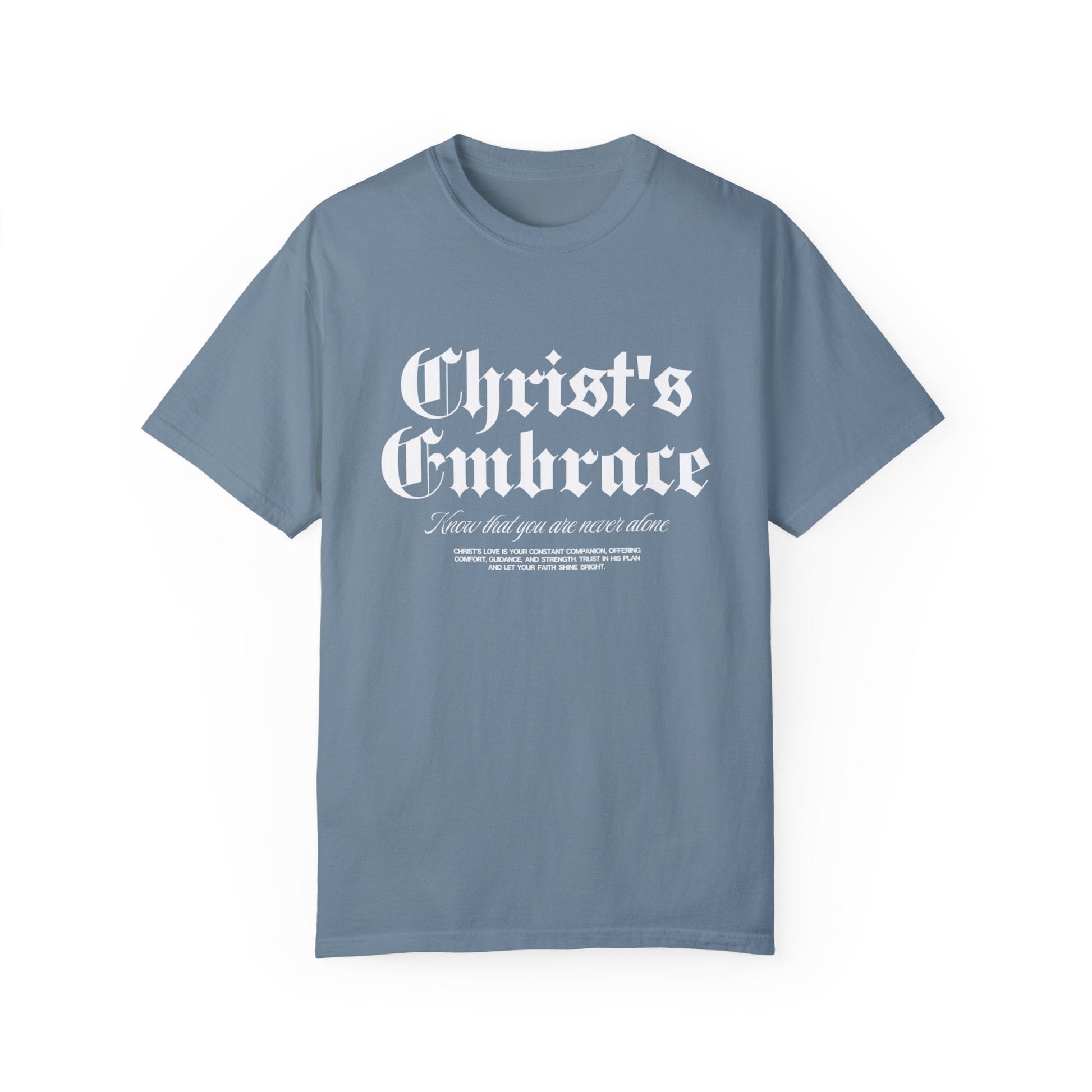 Christ's Embrace Women's Ring Spun Cotton T-Shirt - Faith, Can Apparel