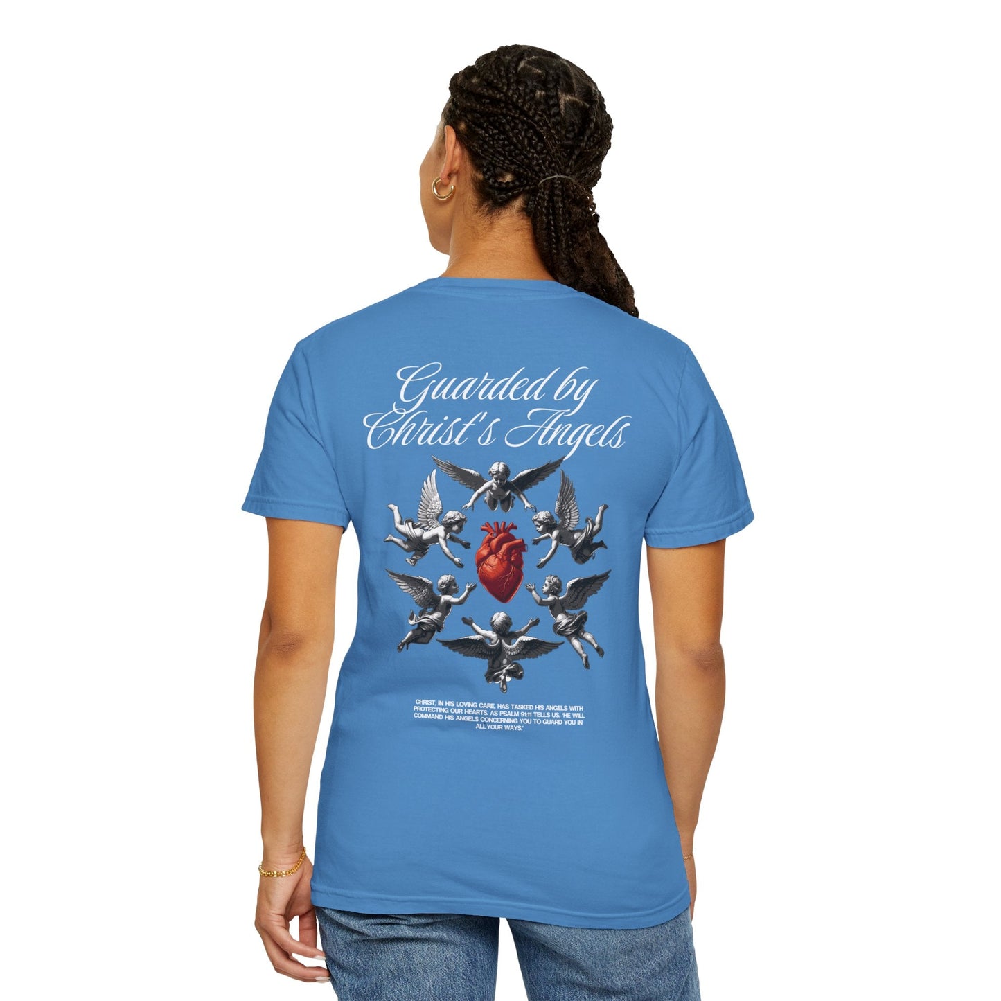 Christ's Embrace Women's Ring Spun Cotton T-Shirt - Faith, Can Apparel