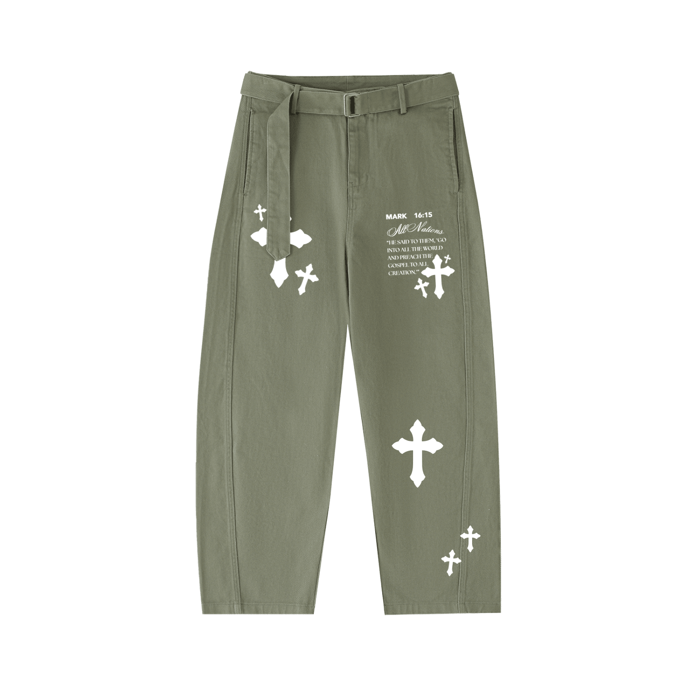 Cross Unisex Pants - Faith, Can Apparel