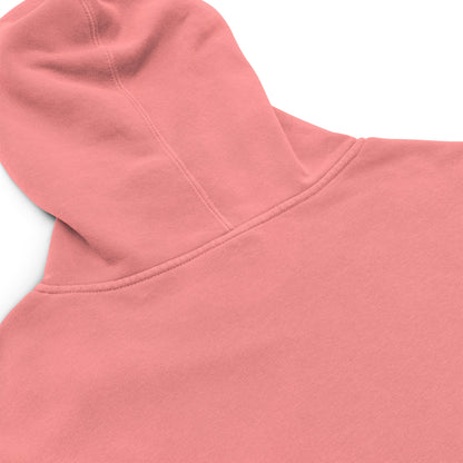 Embroidered Holy Trinity "Faith" Set Unisex Pigment Dyed Hoodie - Faith, Can Apparel