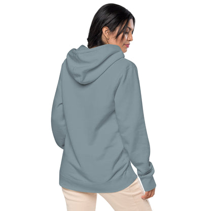 Embroidered Holy Trinity "Faith" Set Unisex Pigment Dyed Hoodie - Faith, Can Apparel