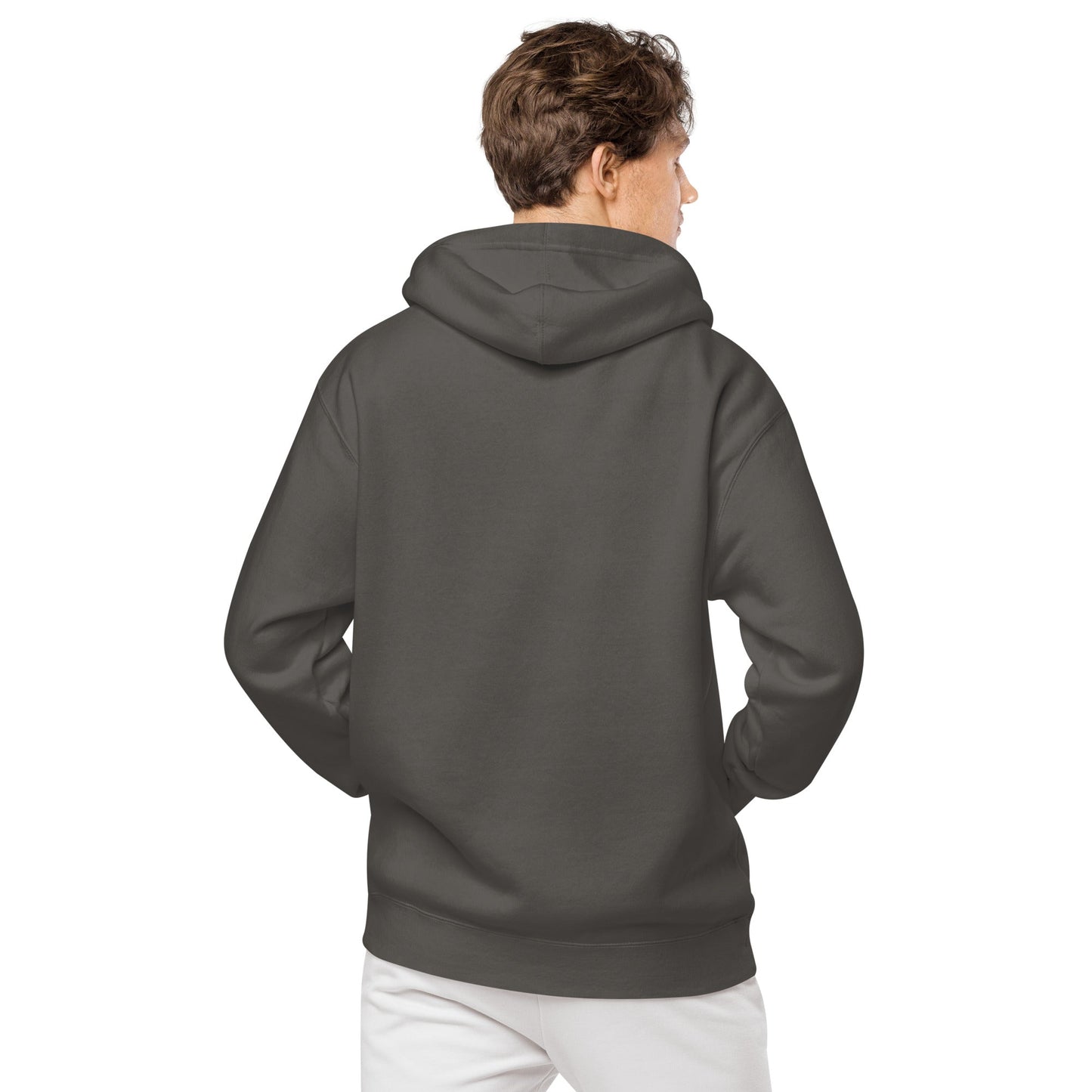 Embroidered Holy Trinity "Faith" Set Unisex Pigment Dyed Hoodie - Faith, Can Apparel