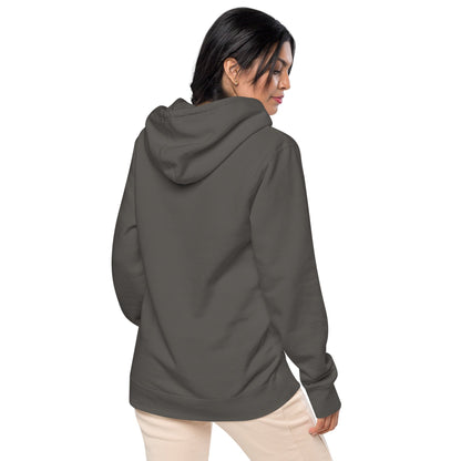 Embroidered Holy Trinity "Faith" Set Unisex Pigment Dyed Hoodie - Faith, Can Apparel