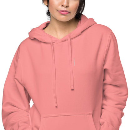Embroidered Holy Trinity "Faith" Set Unisex Pigment Dyed Hoodie - Faith, Can Apparel