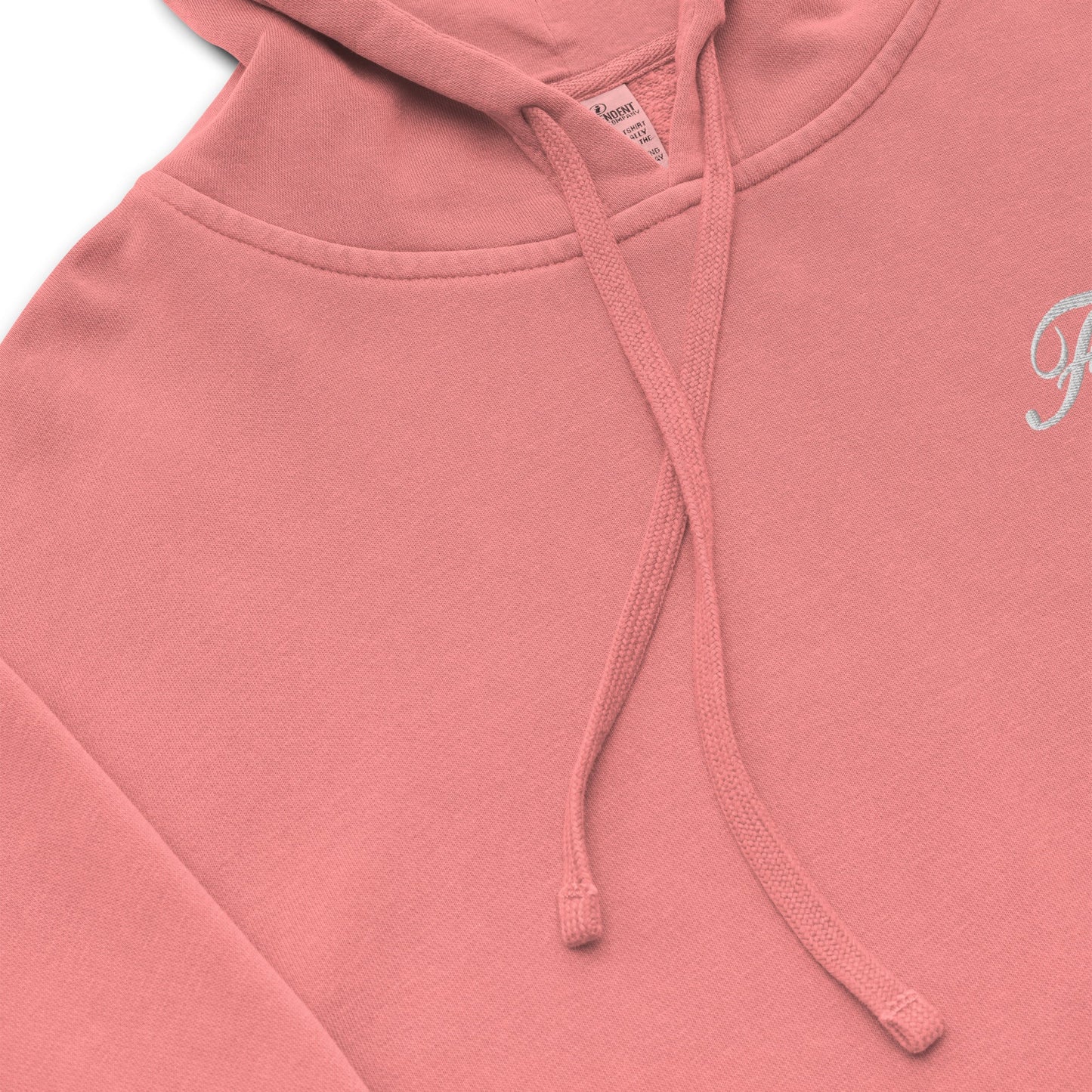 Embroidered Holy Trinity "Faith" Set Unisex Pigment Dyed Hoodie - Faith, Can Apparel