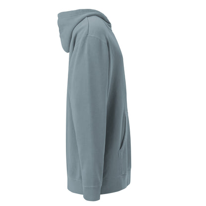 Embroidered Holy Trinity "Faith" Set Unisex Pigment Dyed Hoodie - Faith, Can Apparel