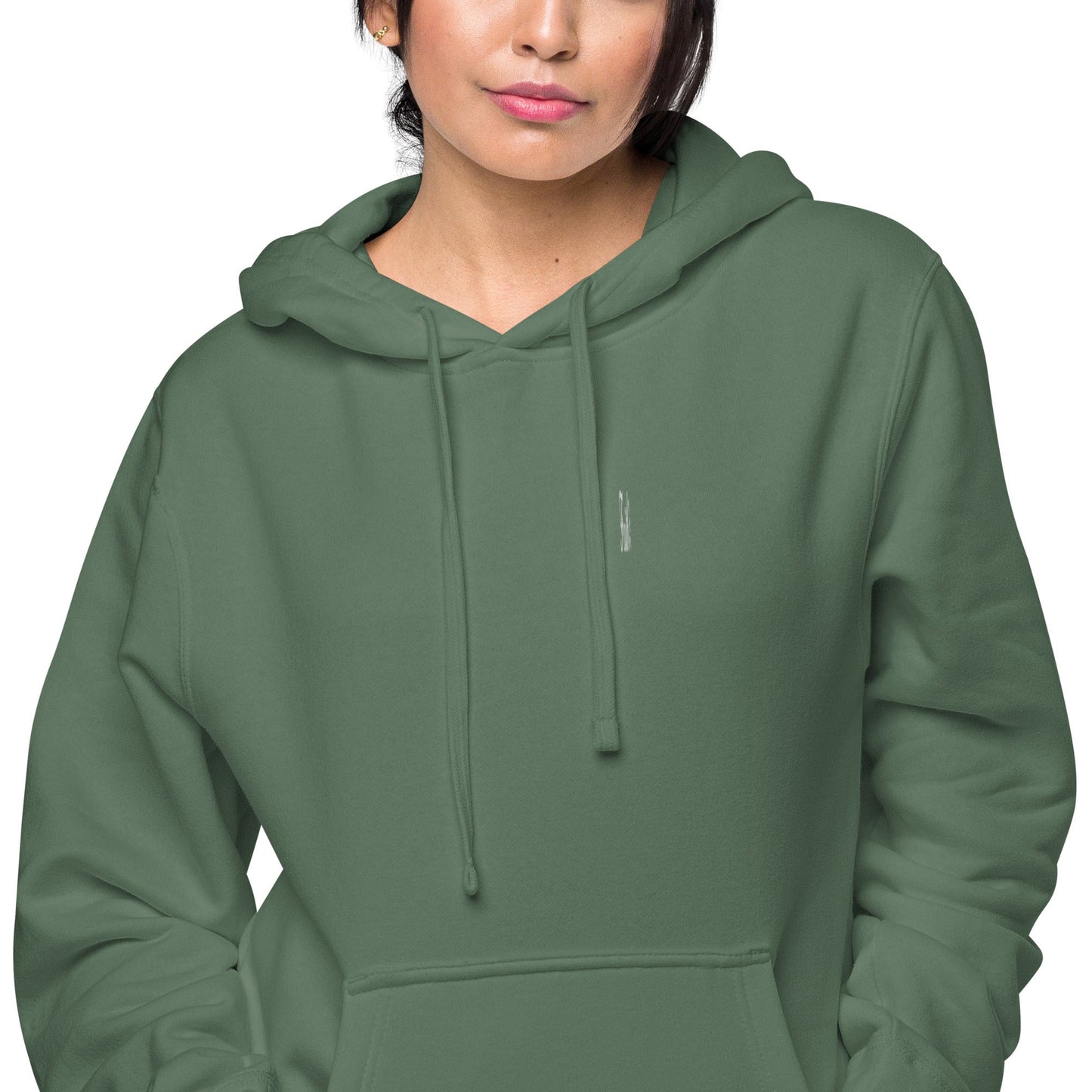 Embroidered Holy Trinity "Faith" Set Unisex Pigment Dyed Hoodie - Faith, Can Apparel