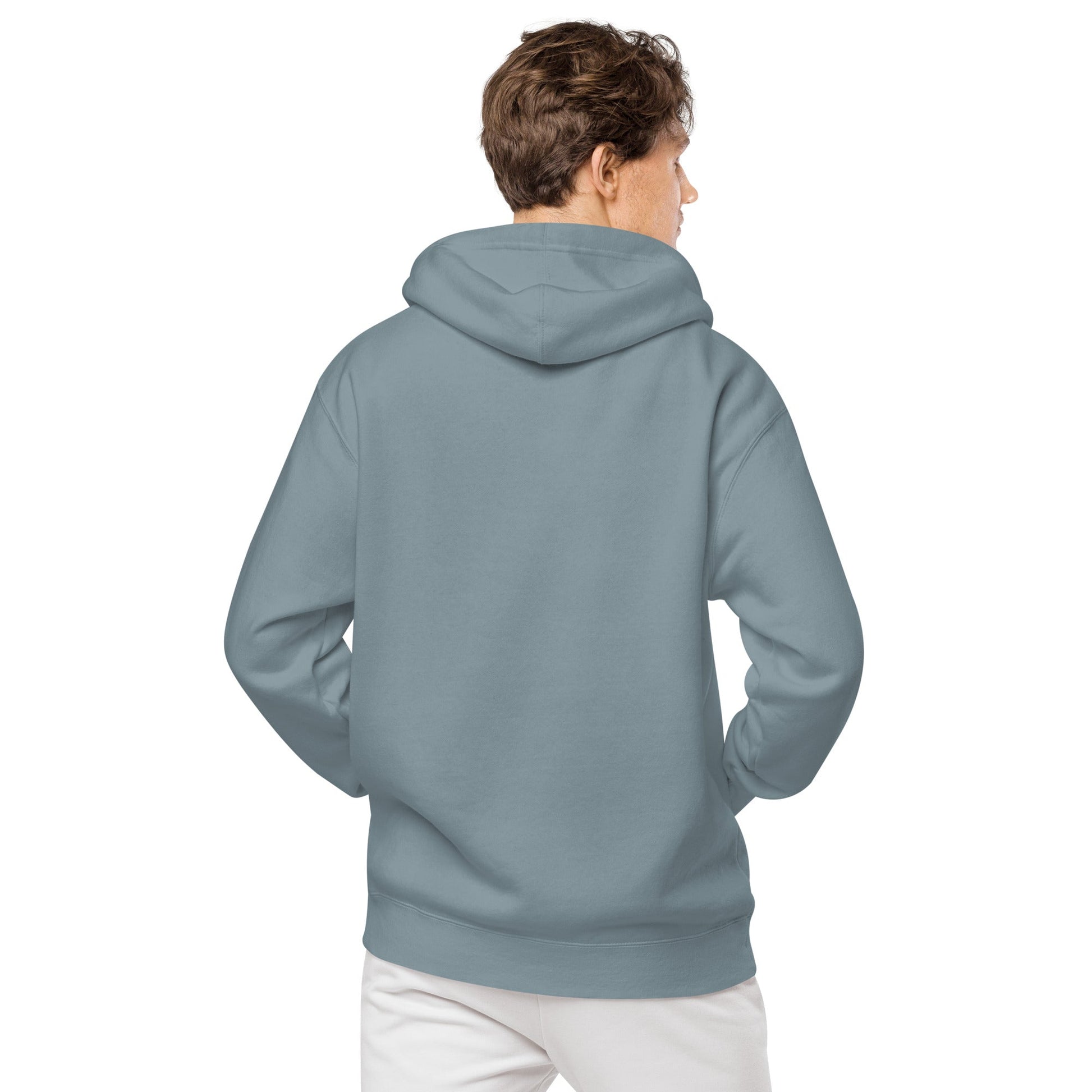 Embroidered Holy Trinity "Faith" Set Unisex Pigment Dyed Hoodie - Faith, Can Apparel