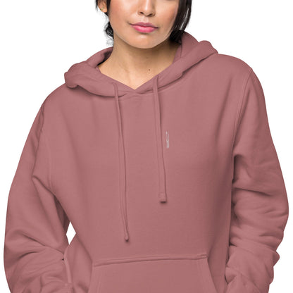 Embroidered Holy Trinity "Faith" Set Unisex Pigment Dyed Hoodie - Faith, Can Apparel
