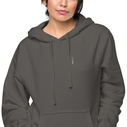 Embroidered Holy Trinity "Faith" Set Unisex Pigment Dyed Hoodie - Faith, Can Apparel