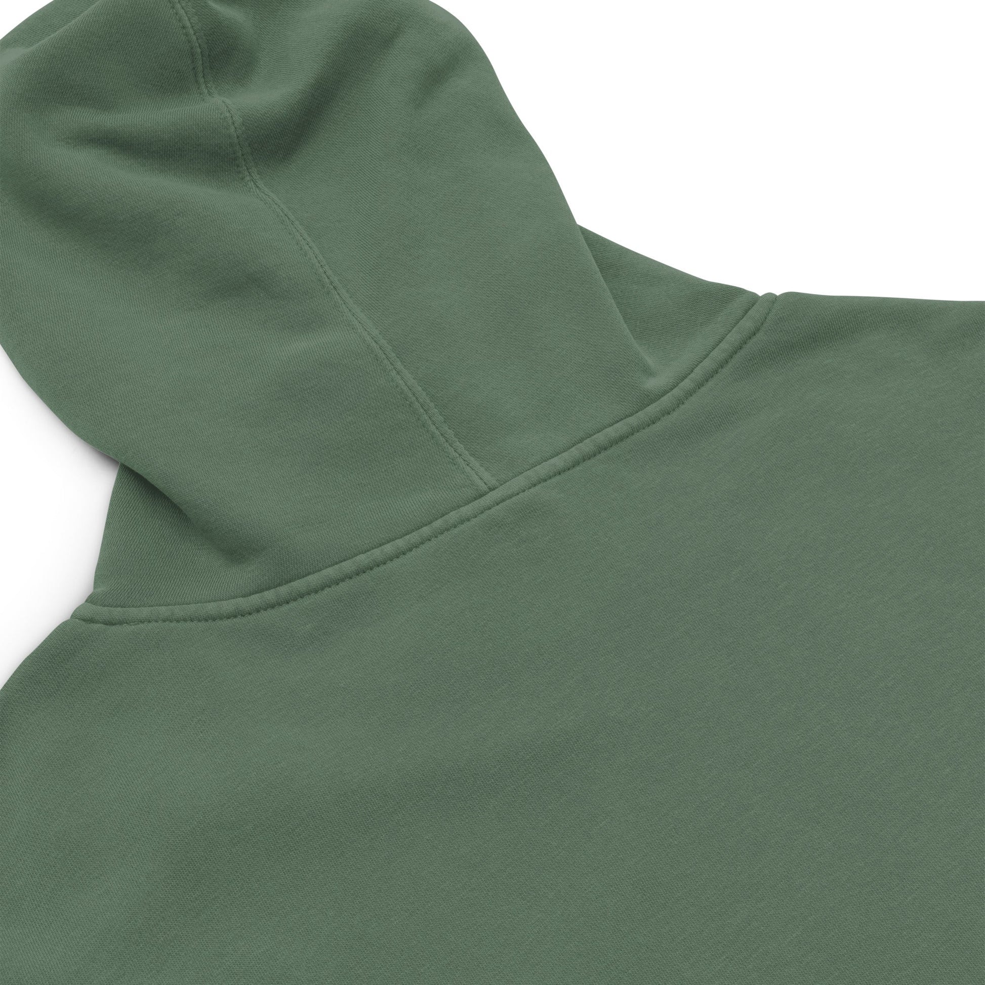 Embroidered Holy Trinity "Faith" Set Unisex Pigment Dyed Hoodie - Faith, Can Apparel