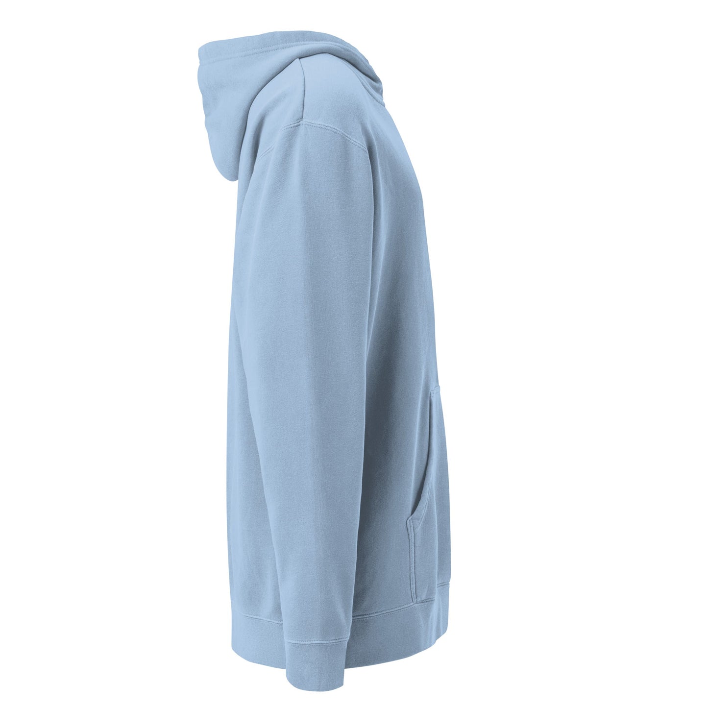 Embroidered Holy Trinity "Faith" Set Unisex Pigment Dyed Hoodie - Faith, Can Apparel