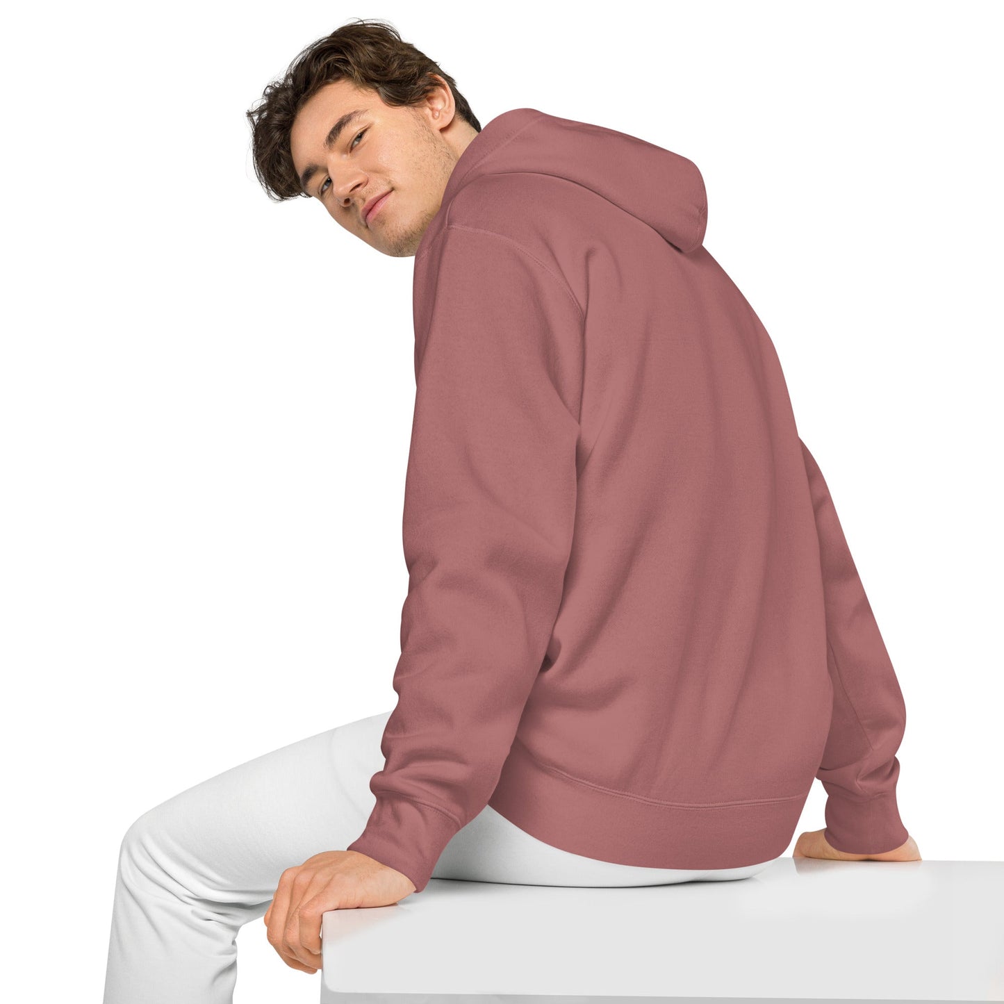 Embroidered Holy Trinity "Faith" Set Unisex Pigment Dyed Hoodie - Faith, Can Apparel