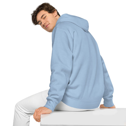 Embroidered Holy Trinity "Faith" Set Unisex Pigment Dyed Hoodie - Faith, Can Apparel