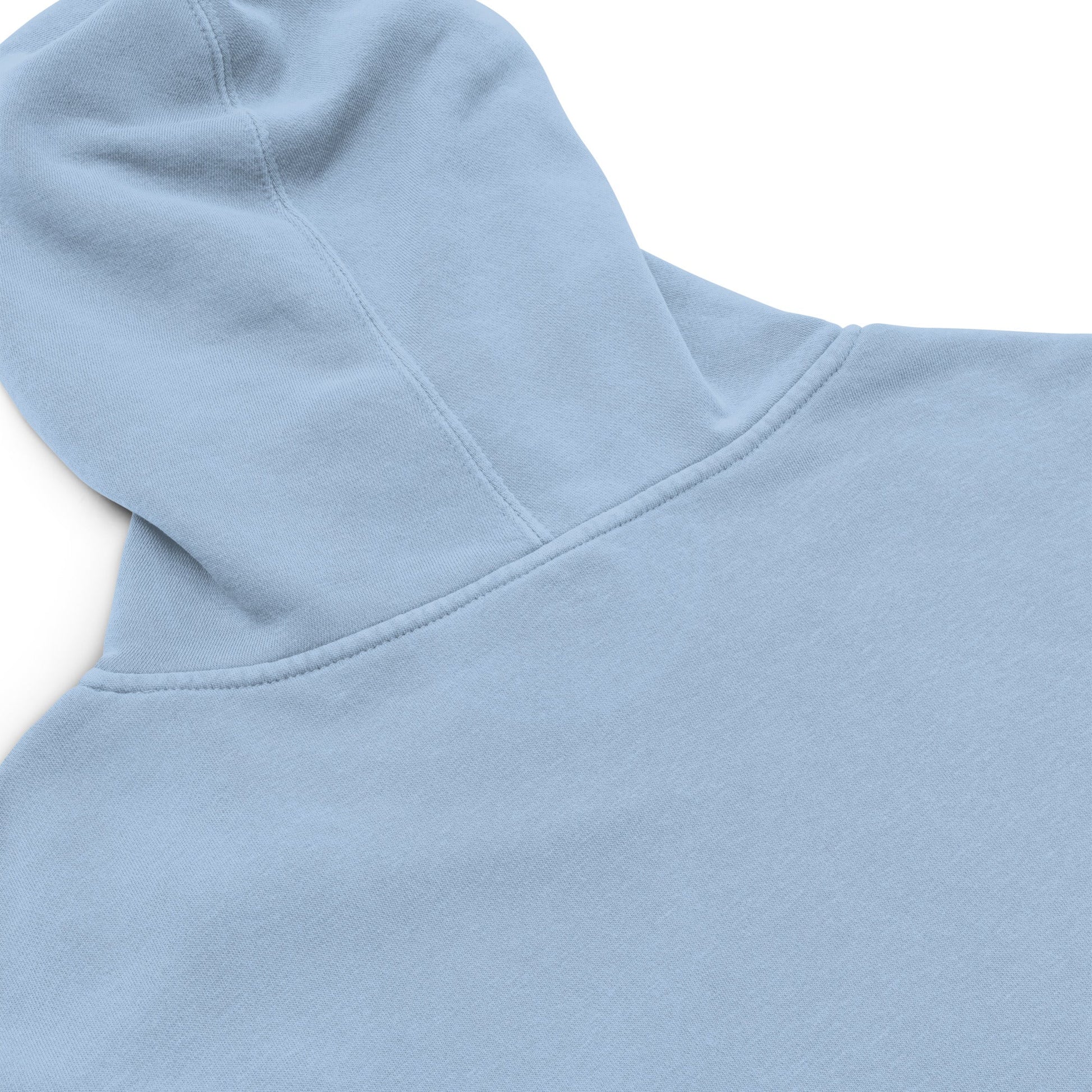 Embroidered Holy Trinity "Faith" Set Unisex Pigment Dyed Hoodie - Faith, Can Apparel