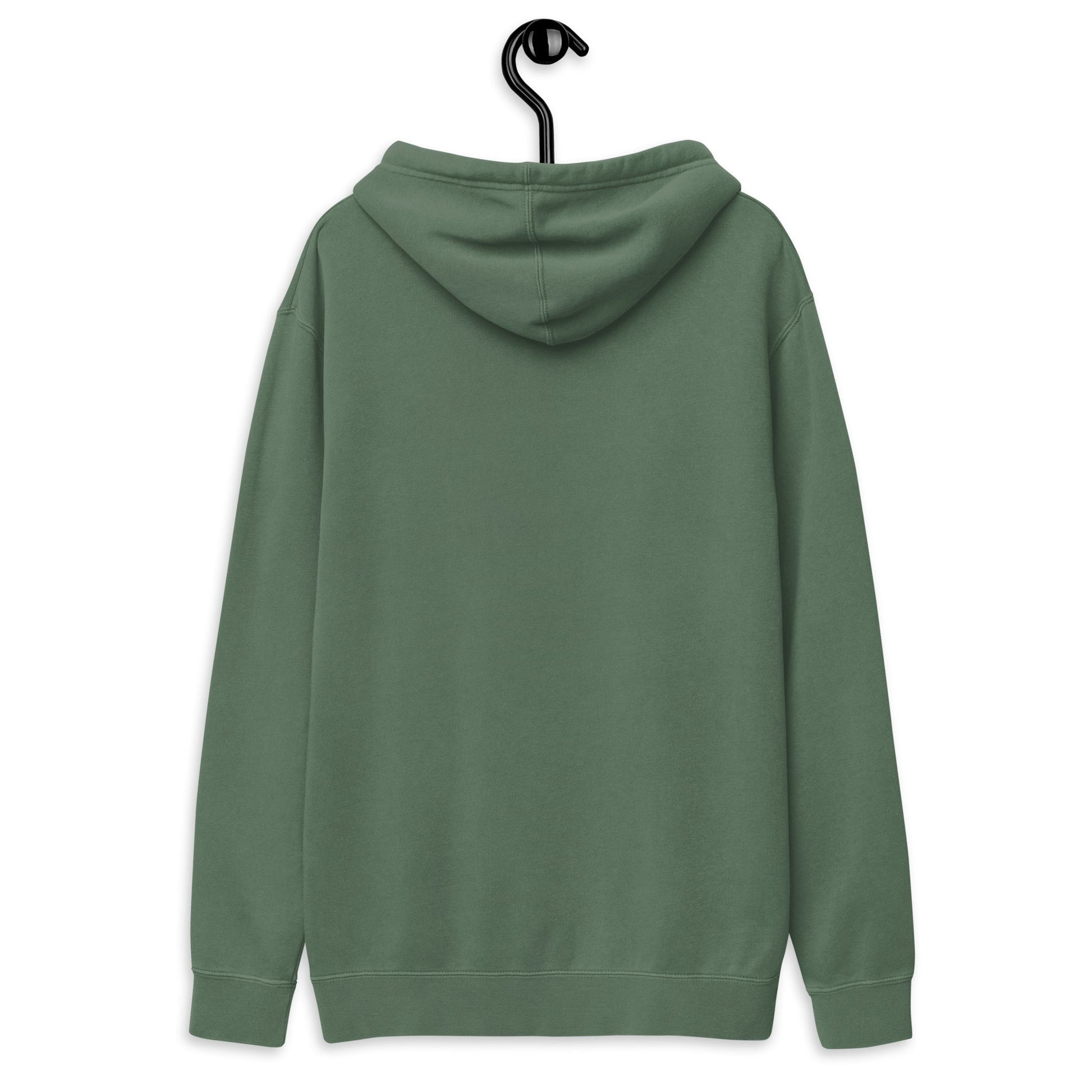 Embroidered Holy Trinity "Faith" Set Unisex Pigment Dyed Hoodie - Faith, Can Apparel