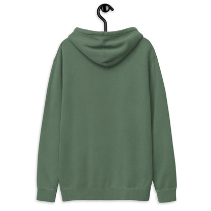 Embroidered Holy Trinity "Faith" Set Unisex Pigment Dyed Hoodie - Faith, Can Apparel