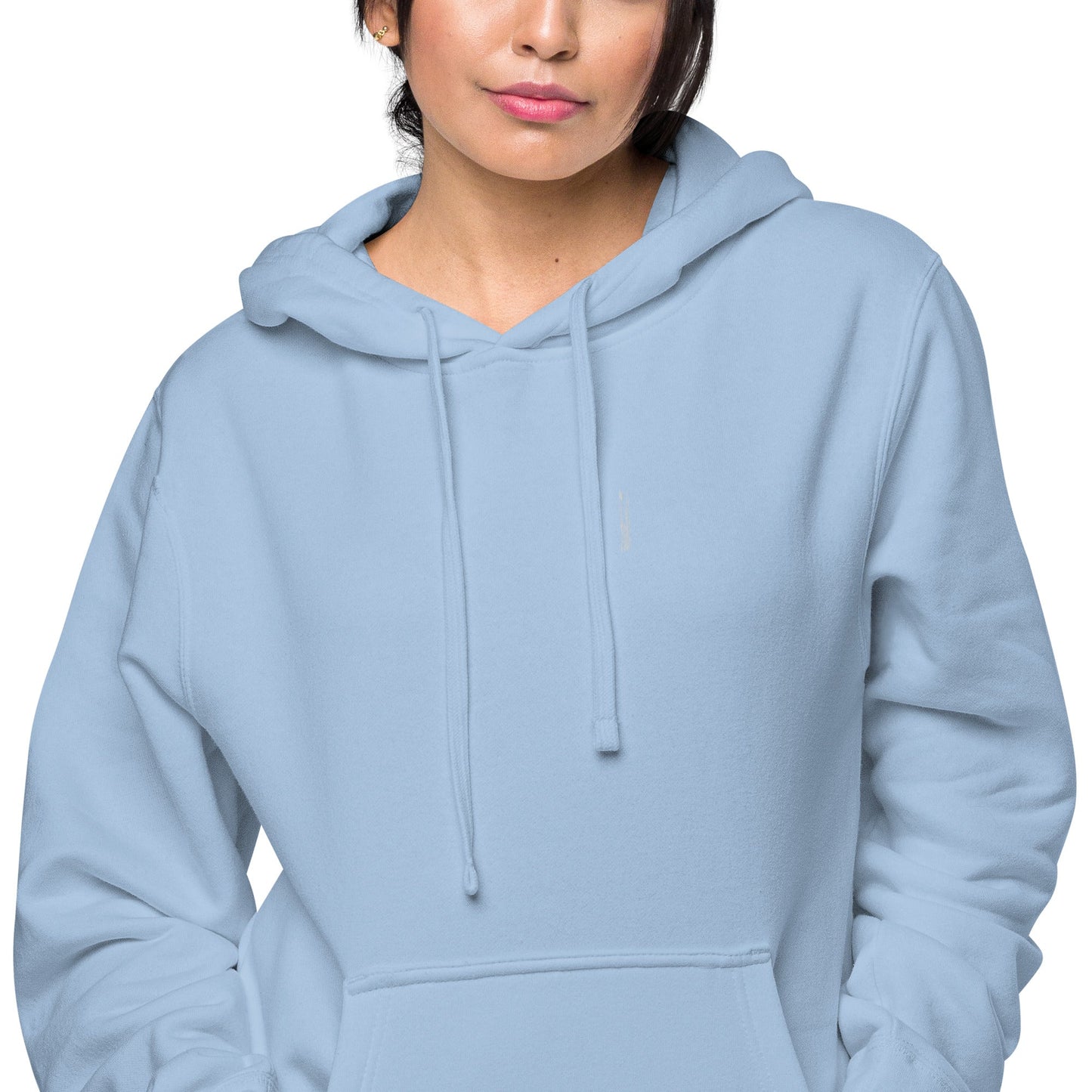 Embroidered Holy Trinity "Faith" Set Unisex Pigment Dyed Hoodie - Faith, Can Apparel