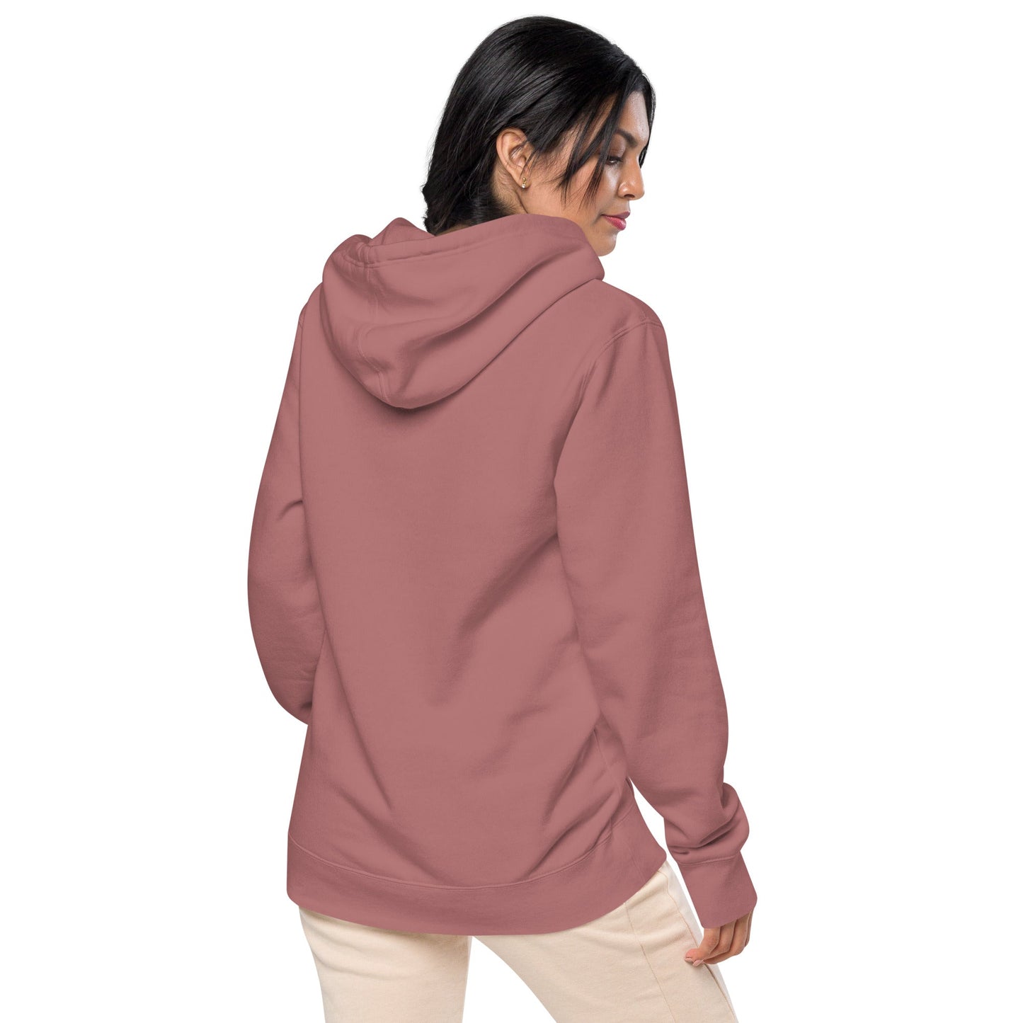 Embroidered Holy Trinity "Faith" Set Unisex Pigment Dyed Hoodie - Faith, Can Apparel