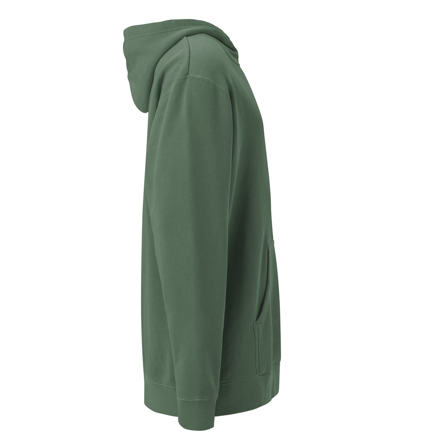Embroidered Holy Trinity "Faith" Set Unisex Pigment Dyed Hoodie - Faith, Can Apparel