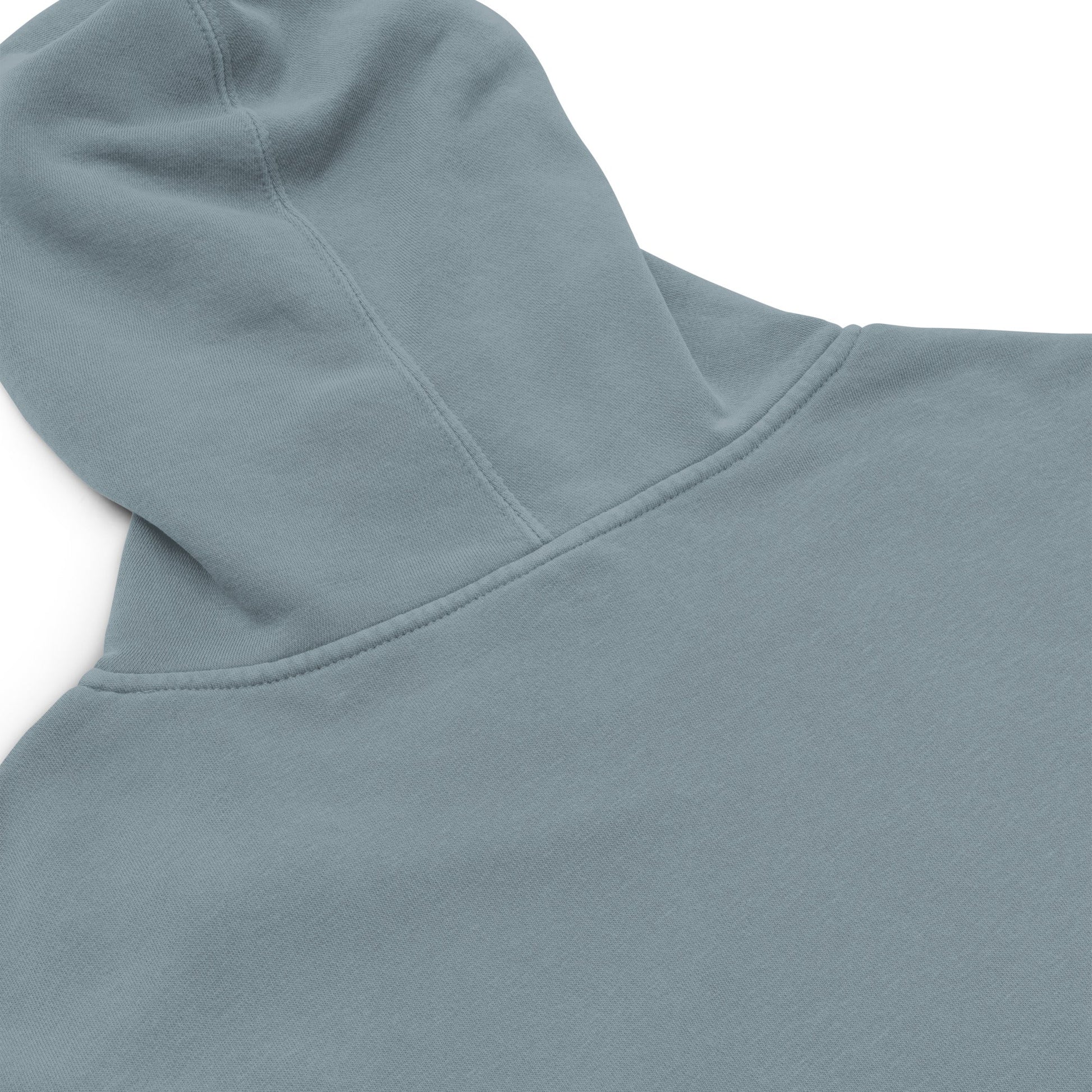 Embroidered Holy Trinity "Faith" Set Unisex Pigment Dyed Hoodie - Faith, Can Apparel