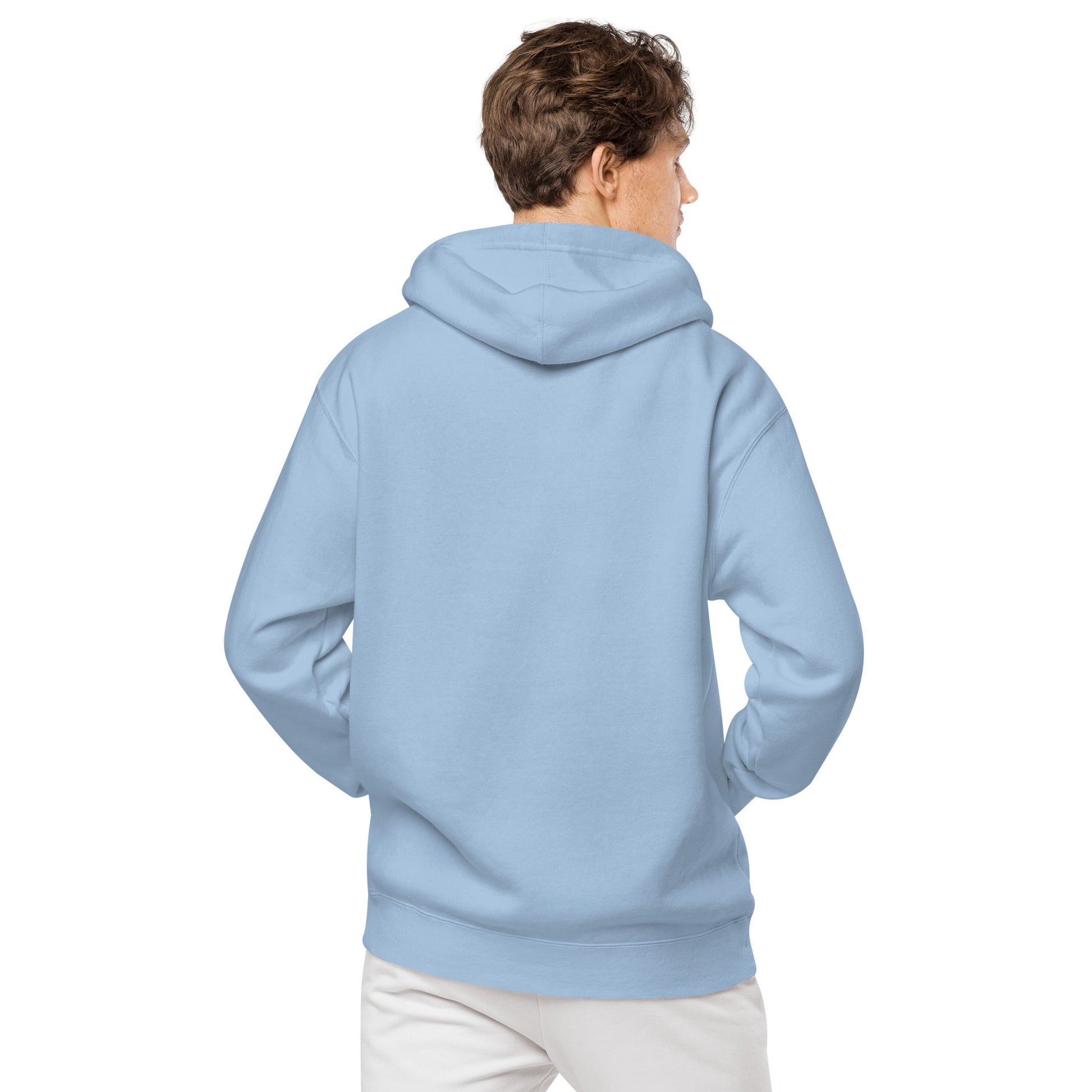 Embroidered Holy Trinity "Faith" Set Unisex Pigment Dyed Hoodie - Faith, Can Apparel