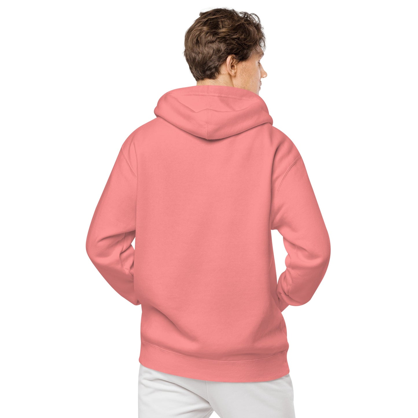 Embroidered Holy Trinity "Faith" Set Unisex Pigment Dyed Hoodie - Faith, Can Apparel