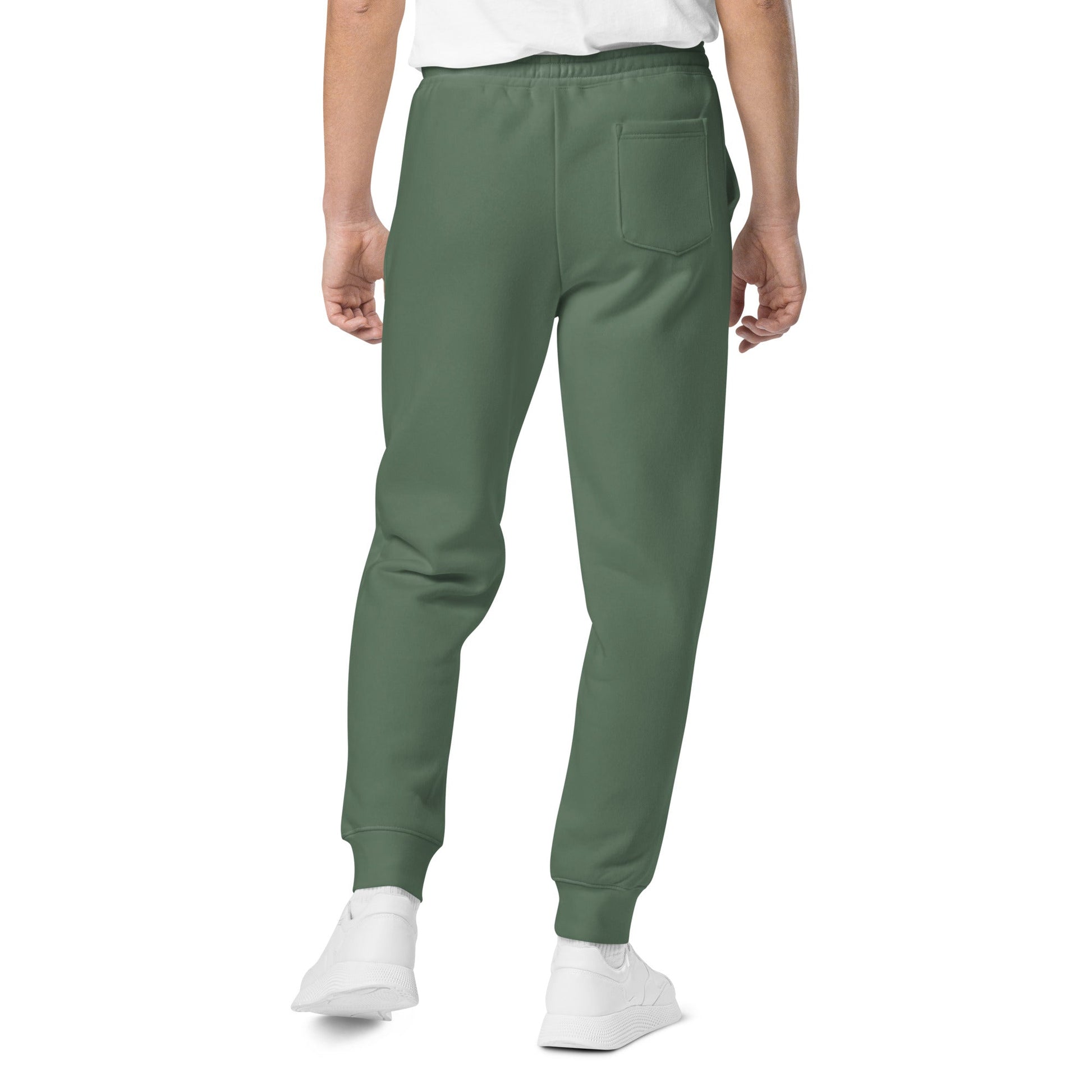 Embroidered Holy Trinity "Faith" Set Unisex Pigment Dyed Sweatpants - Faith, Can Apparel