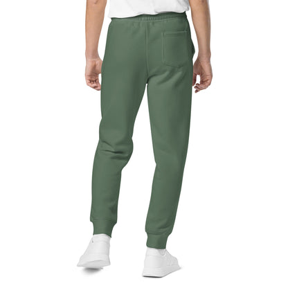 Embroidered Holy Trinity "Faith" Set Unisex Pigment Dyed Sweatpants - Faith, Can Apparel