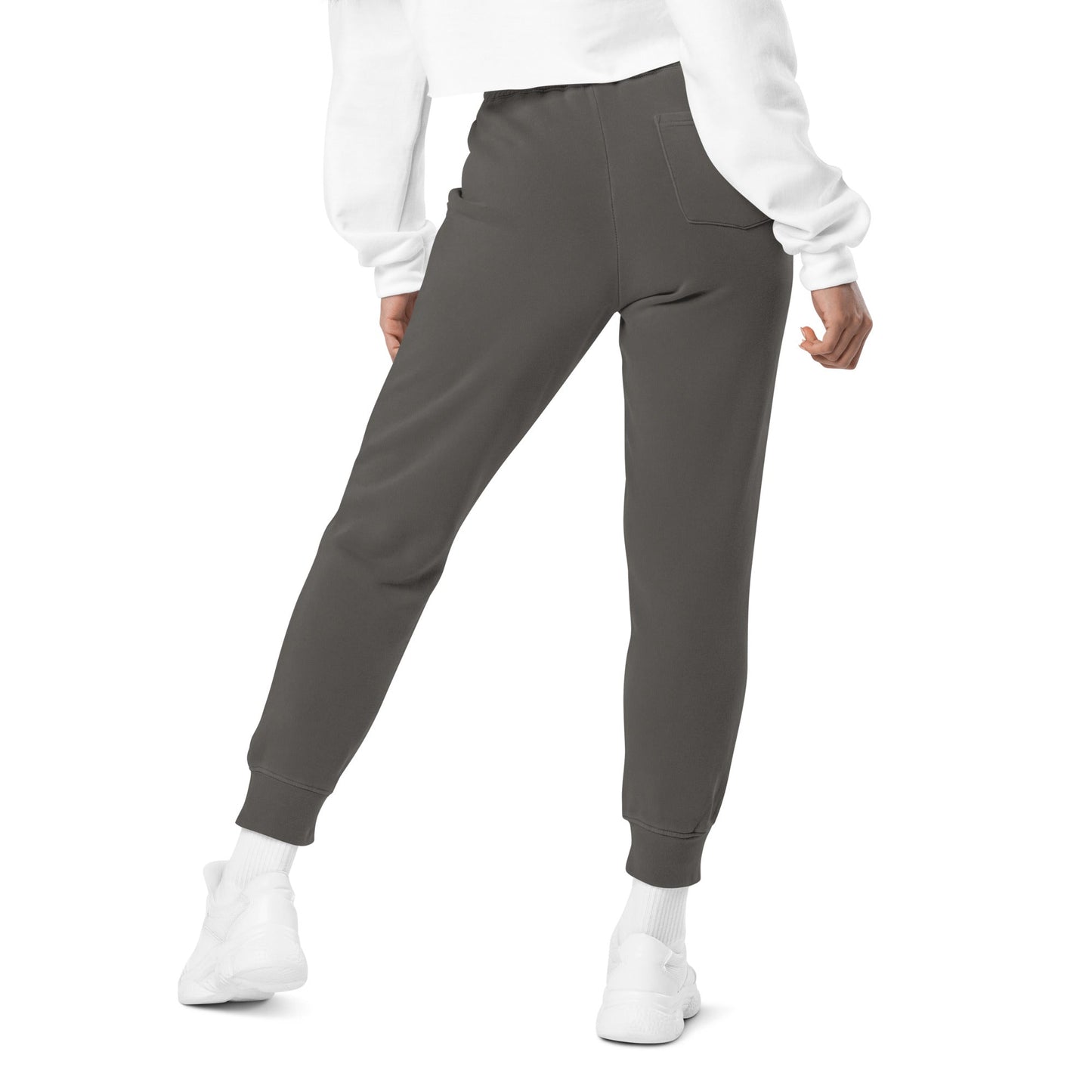 Embroidered Holy Trinity "Faith" Set Unisex Pigment Dyed Sweatpants - Faith, Can Apparel