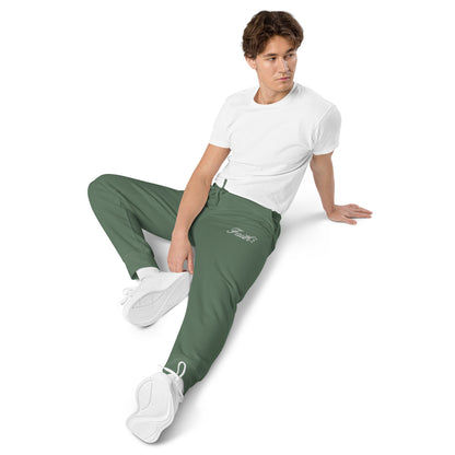 Embroidered Holy Trinity "Faith" Set Unisex Pigment Dyed Sweatpants - Faith, Can Apparel