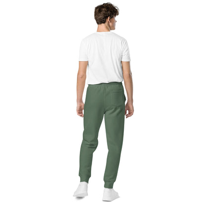 Embroidered Holy Trinity "Faith" Set Unisex Pigment Dyed Sweatpants - Faith, Can Apparel