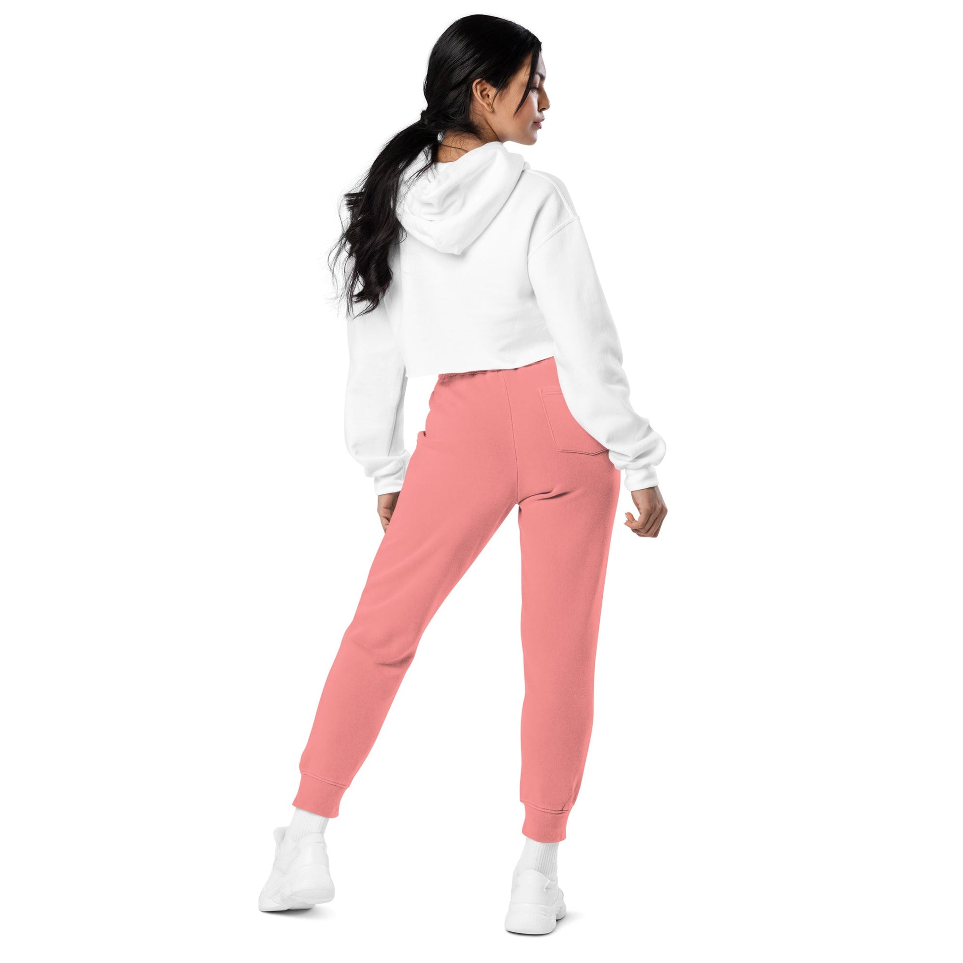 Embroidered Holy Trinity "Faith" Set Unisex Pigment Dyed Sweatpants - Faith, Can Apparel