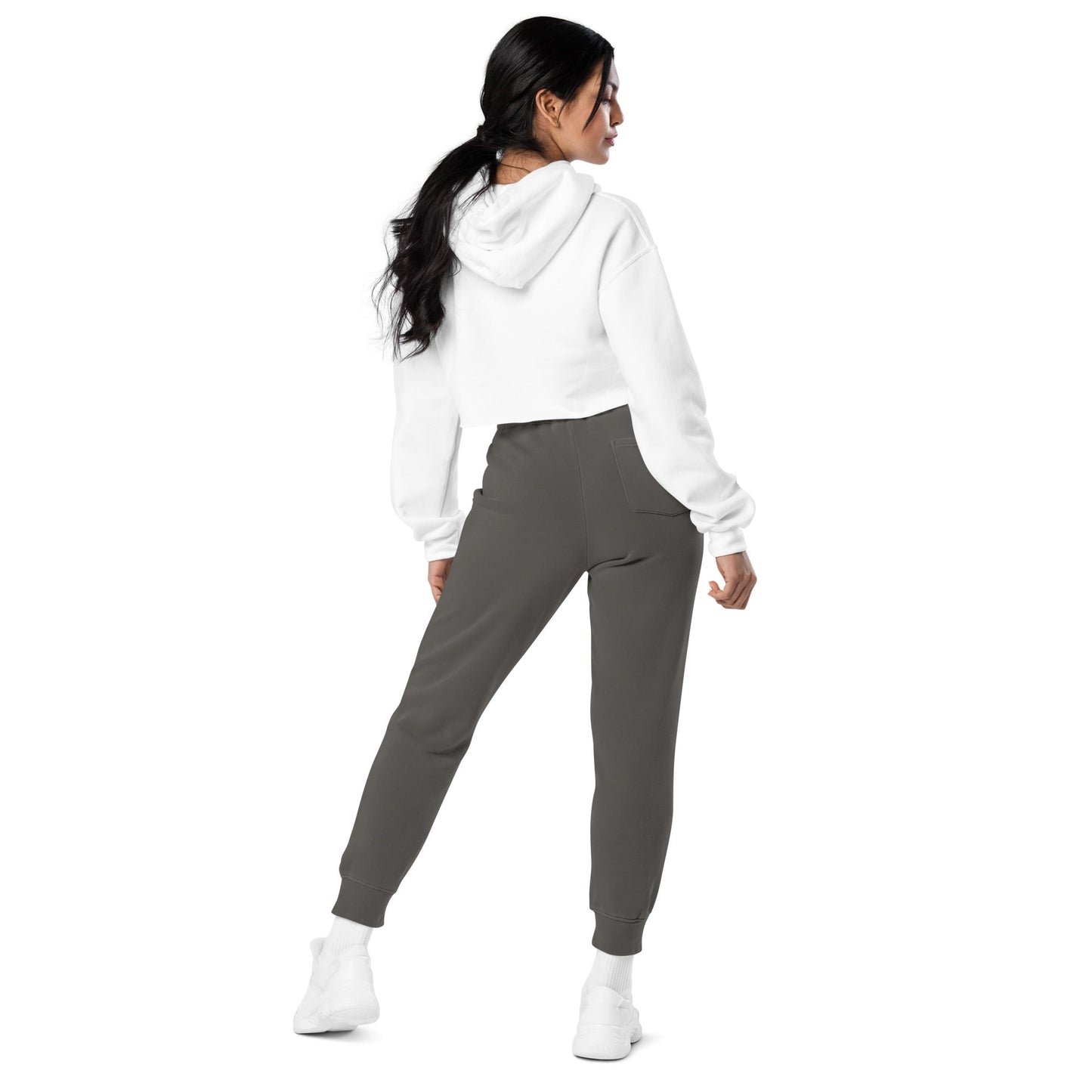 Embroidered Holy Trinity "Faith" Set Unisex Pigment Dyed Sweatpants - Faith, Can Apparel