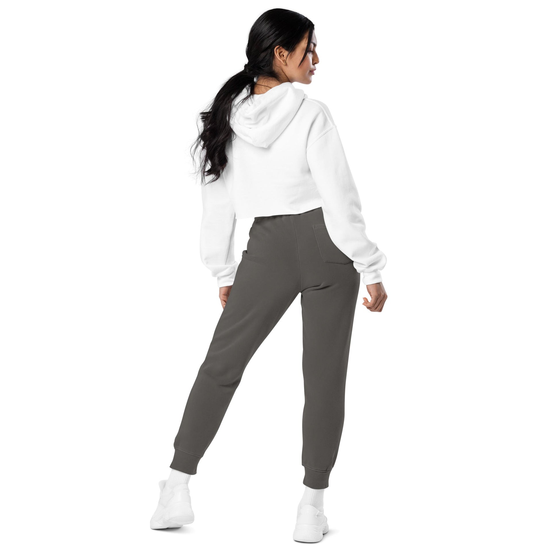 Embroidered Holy Trinity "Faith" Set Unisex Pigment Dyed Sweatpants - Faith, Can Apparel