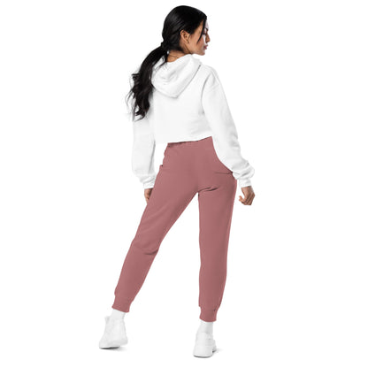 Embroidered Holy Trinity "Faith" Set Unisex Pigment Dyed Sweatpants - Faith, Can Apparel