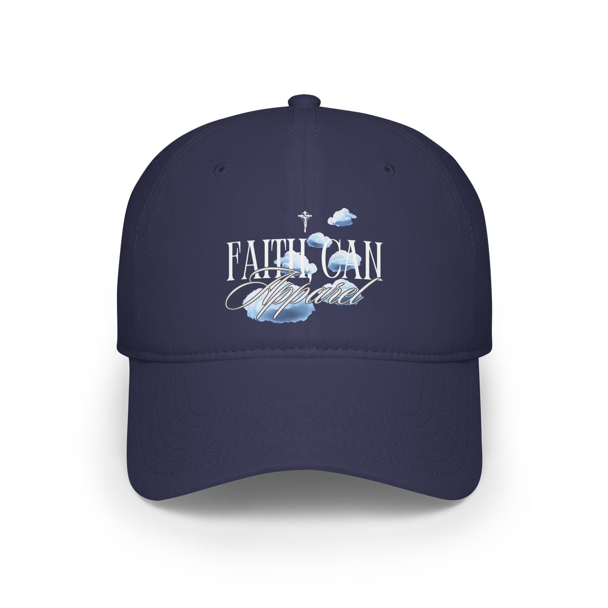 Faith, Can Apparel Unisex Low Profile Baseball Cap - Faith, Can Apparel