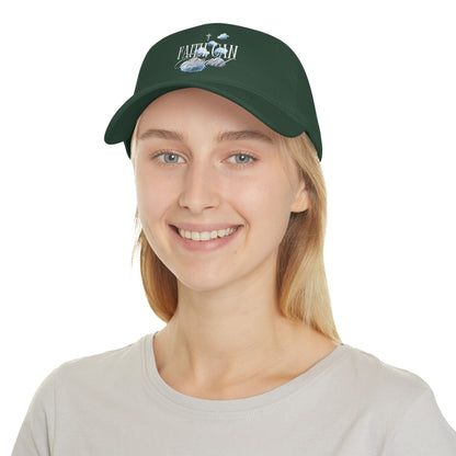 Faith, Can Apparel Unisex Low Profile Baseball Cap - Faith, Can Apparel