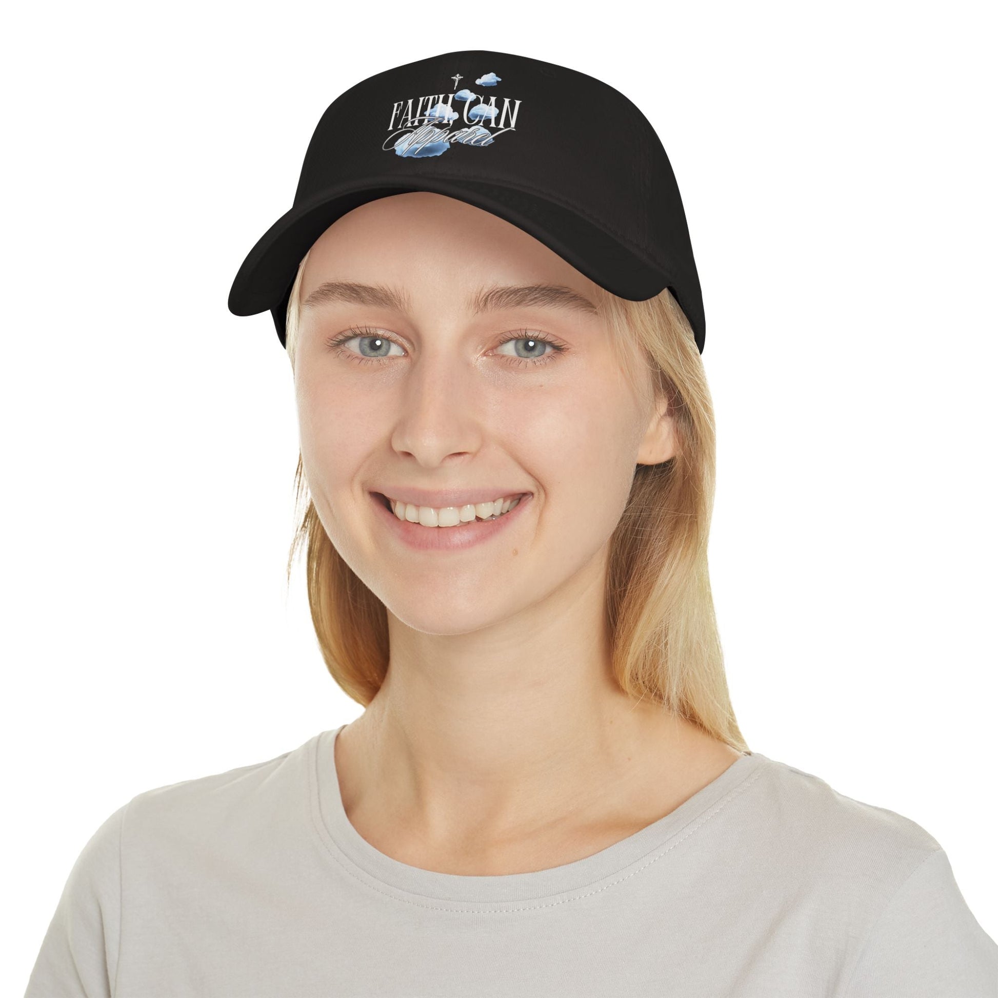 Faith, Can Apparel Unisex Low Profile Baseball Cap - Faith, Can Apparel