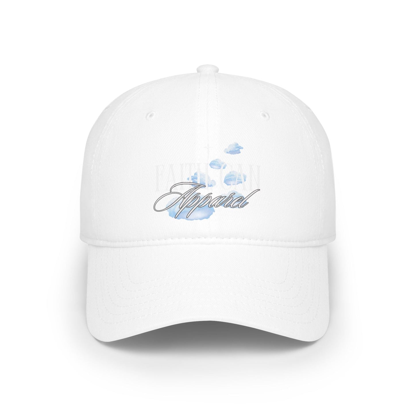 Faith, Can Apparel Unisex Low Profile Baseball Cap - Faith, Can Apparel