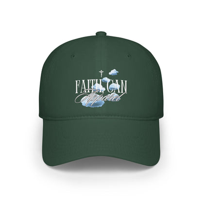 Faith, Can Apparel Unisex Low Profile Baseball Cap - Faith, Can Apparel