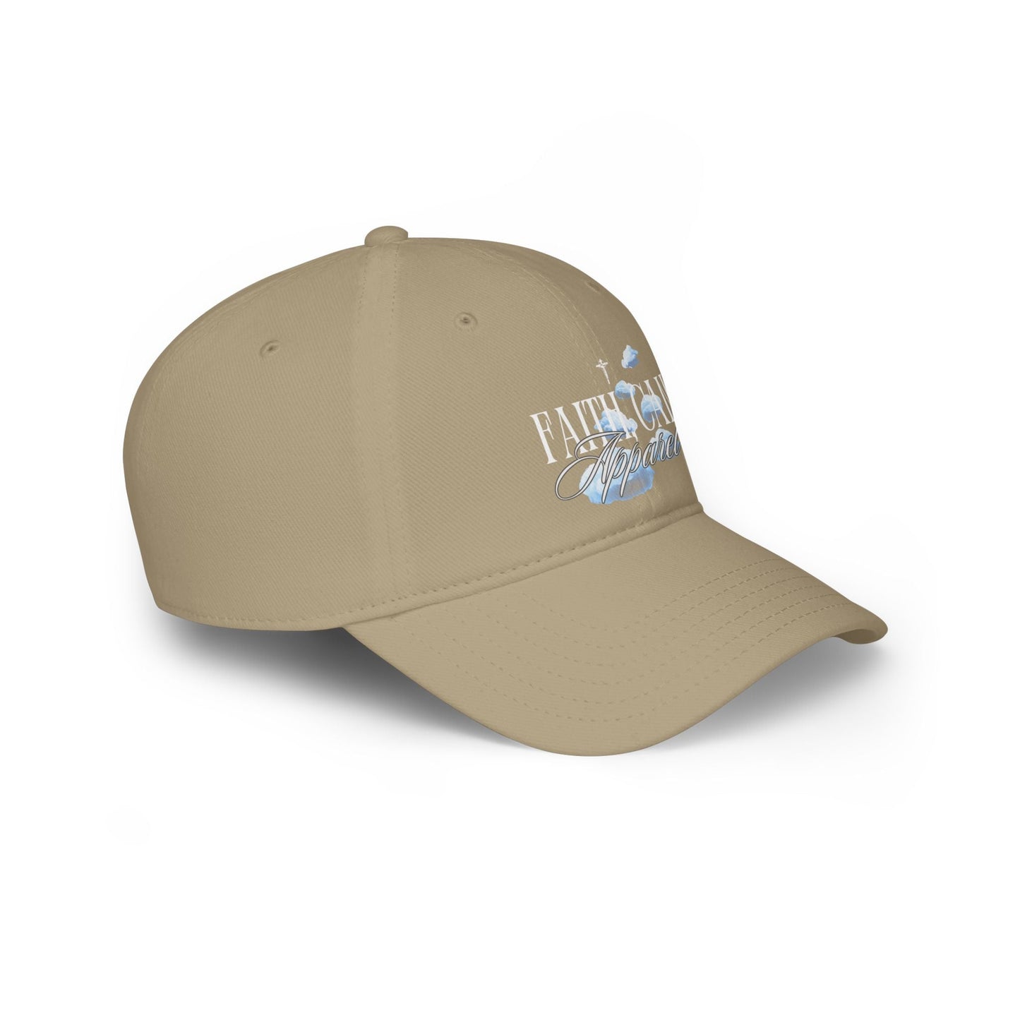 Faith, Can Apparel Unisex Low Profile Baseball Cap - Faith, Can Apparel