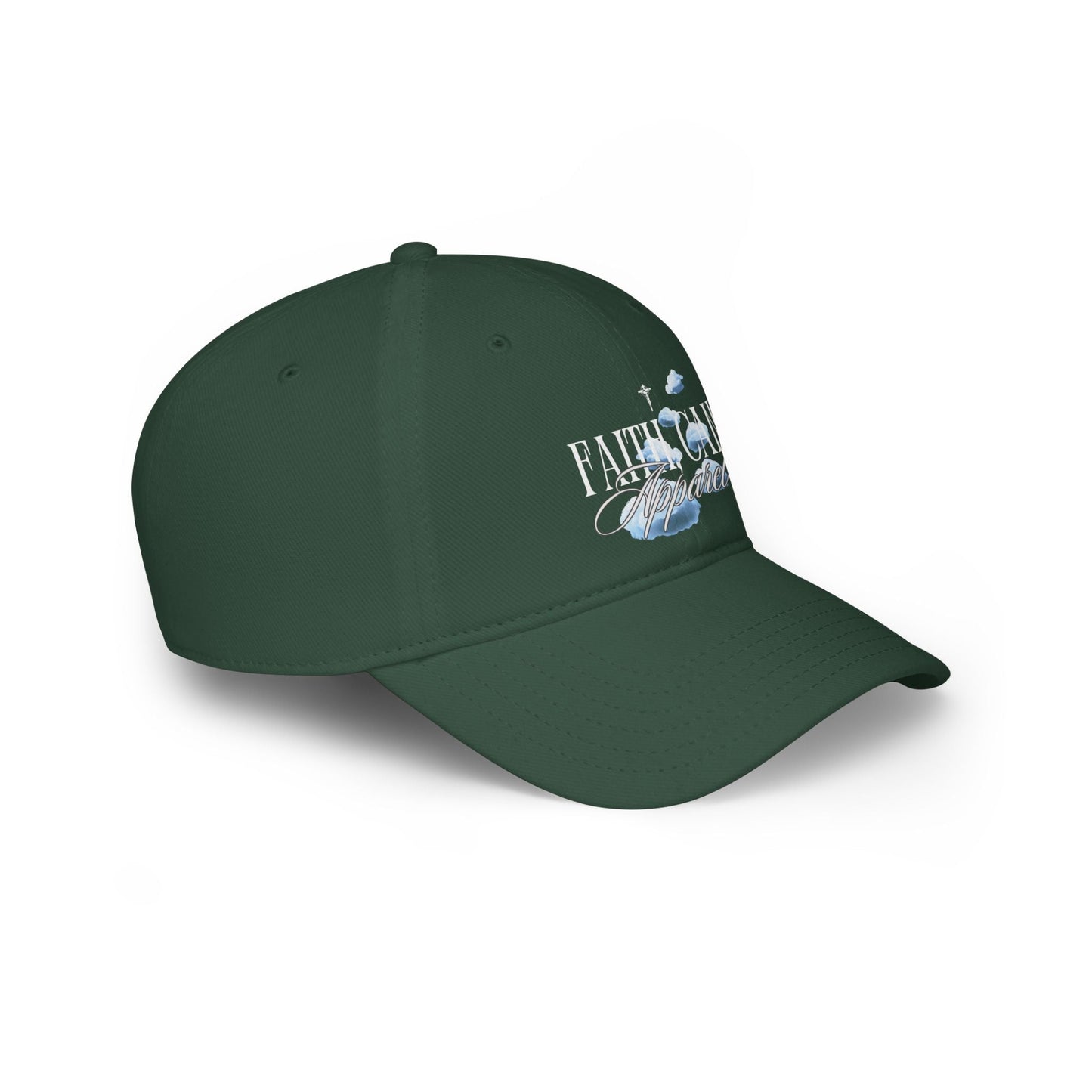 Faith, Can Apparel Unisex Low Profile Baseball Cap - Faith, Can Apparel
