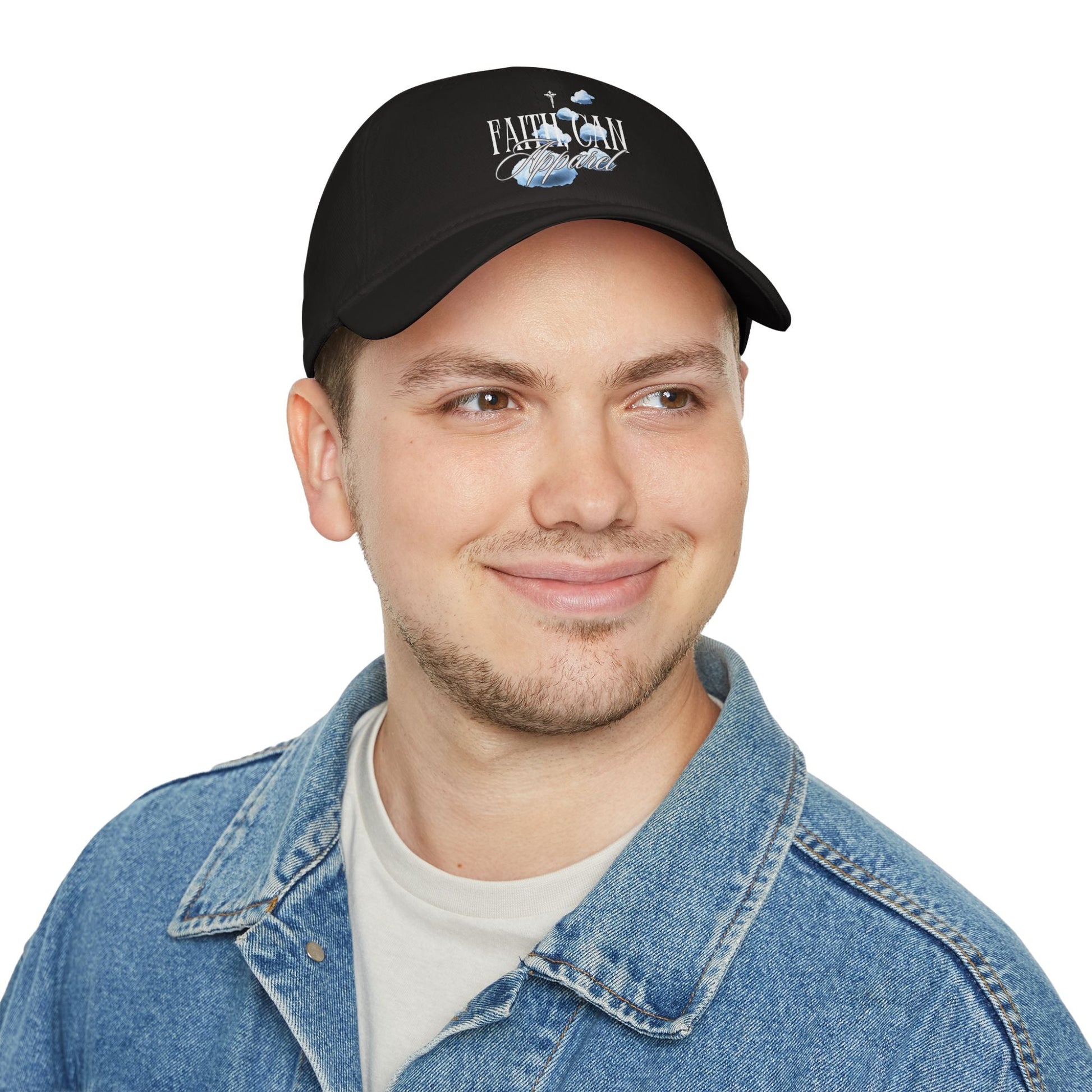Faith, Can Apparel Unisex Low Profile Baseball Cap - Faith, Can Apparel